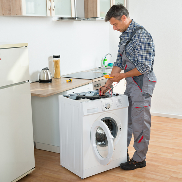 can you walk me through the steps of troubleshooting my washer issue in Smith PA